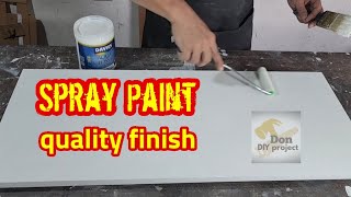 Paano ako mag pintura gamit roller paint brush (dry roller brush technique)