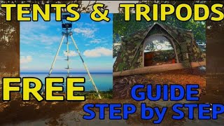 FREE TENTS & TRIPODS the hunter COTW money saving STEP by STEP GUIDE