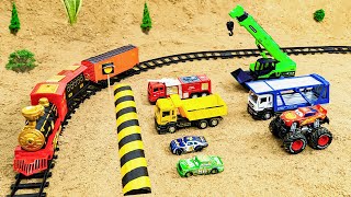 Top DIY Mini Tractors for Building Train Tracks and Creating Road Crossing Barriers | Road Roller