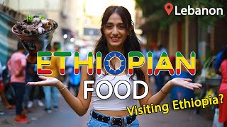 Trying Ethiopian FOOD (Spicy 🔥🥵)