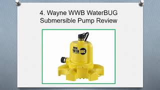 ⭐ Top 10 Best Portable Sump Pumps in 2020 ⭐