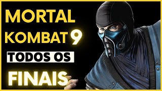 mortal kombat 9 todos os finais