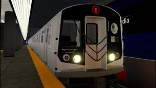 (PTA 5th Ave Lines) (B) train from Expo Center to Laguardia Airport