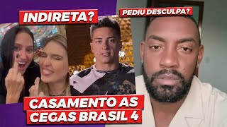 CASAMENTO AS CEGAS NEWS: ARIELA FAZENDO TERAPIA, EVANDRO PEDE DESCULPAS E MAIS FOFOCAS