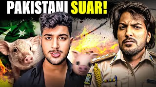 PAKISTANI YOUTUBER🤡 SPREADING HATE AGAINST HINDUSIM AND INDIA - SAYED AZAN ROAST | CRAZY DEEP