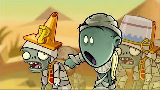 Plants vs Zombies Animation Jay and Silent Bob PVZ 2 Primal and Newspaper Zombie Gameplay