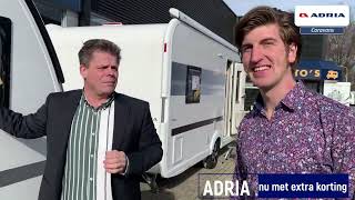 Review Adria Adora 522 Up vanaf € 32 820,= caravans 2023 korting Design Discount