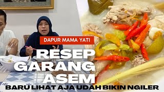 Resep Garang Asem Ayam, Kuahnya Segar Pedes Gurih, Dagingnya Enak