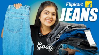 Best High Waist/Cargo Jeans/Pants For Women on Flipkart | Jeans Haul 2023 | One Chance Women