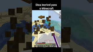 Dica Incrível para Minecraf! #shorts  #minecraft #minecraftbuilding