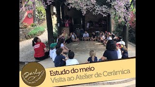 Estudo do meio - visita ao atelier de cerâmica