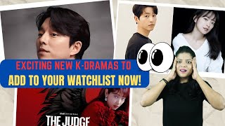 New Upcoming Kdrama & More Update || Song Joong Ki New Kdram || #kdrama #koreandrama