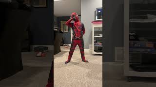 Deadpool dance with costume