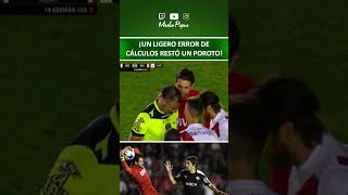 UN LIGERO ERROR DE CÁLCULOS RESTÓ UN POROTO #futbolargentino #river #riverplate #independiente