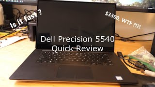 Dell Precision 5540 Quick Review