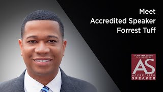 Meet Accredited Speaker Forrest Tuff