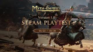 Myth of Empires V1.0 Steam Playtest Starting Soon!