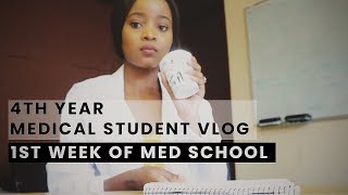 A DAY IN THE LIFE  OF A MEDICAL STUDENT.- 4th Year Med school vlog!