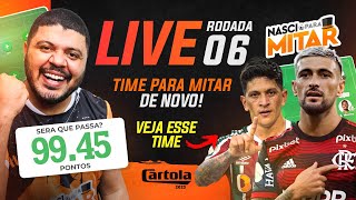 CARTOLA FC 2023 - LIVE RODADA 6 -  DICAS RODADA 6