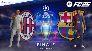 Milan - Barcellona ⚽️ Finale Champions League Match Sim ft. Morata, Lamine Yamal | FC 25