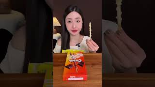 Mukbang bánh Pepero #mukbang #ancungtiktok