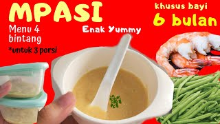 MPASI 6 BULAN PERTAMA | UDANG BUNCIS | dr. Meta Hanindita | 4 bintang