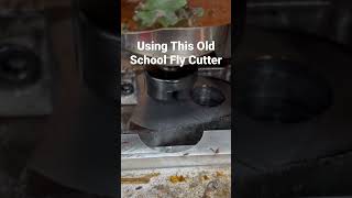 Manual machining these blocks with this old school fly cutter.