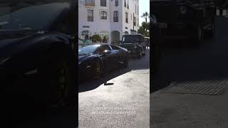 Supercars Puerto Banus  Mercedes, Porsche, Lamborghini Huracan, Urus, Marbella, Spain