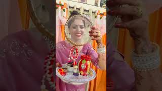 Hatho me puja ki thali # trending # Newsong # love# song# karwa chauth special # shorts# viralvideo