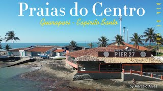 Praias do centro de Guarapari - ES #youtube #viral  #4k #travel #beach #views #brazil #dronevideo