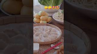 Momo's Lovers😋|| Veg Momo's And Tasty Noodles 🍜😍#shortsviral #youtubeshorts