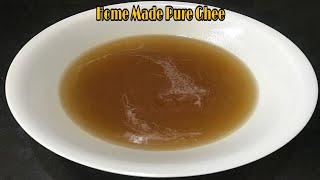 How to make pure ghee at home | Butter in 2 minutes | Home made milk products | Complete use of milk