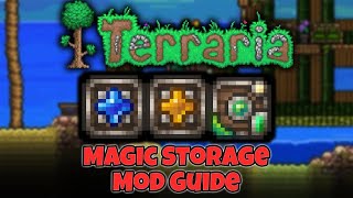 Magic Storage Mod Guide 2020 Terraria Mod Showcase