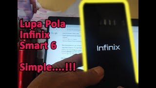 Infinix Smart 6 Lupa Pola tanpa Komputer