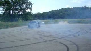 Supercharged Jack Roush Mustang Burnout