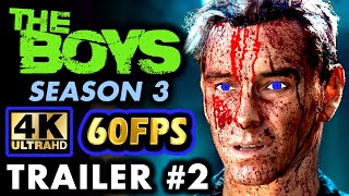 THE BOYS Season 3 Trailer 2 (4K 60FPS) | (2022)