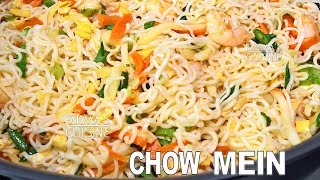 Chow Mein | Tasty Maggi Noodles Recipe | Maggi Noodles cooked with Prawns & Egg