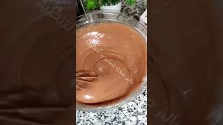 كيك اسفنجي بالكاكاو و حبيبات الشوكولا 😍😋❤️🍫