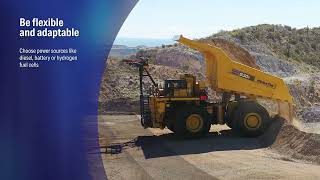 Drive toward net zero with Komatsu’s Power Agnostic 930E drive truck