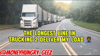 THE LONGEST LINE IN TRUCKING 🤦🏾‍♂️🤬🚛