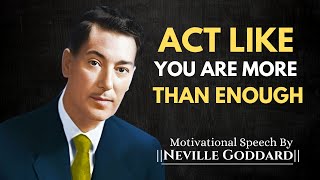 The Power of Being Alone - Motivational Speech #nevillegoddard