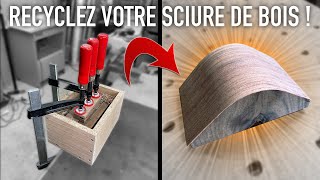 Utiliser de la SCIURE pour plaquer une forme galbée ? (Technique Ancestrale)