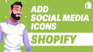 How To Add Social Media Icons in Shopify UPDATE 2024