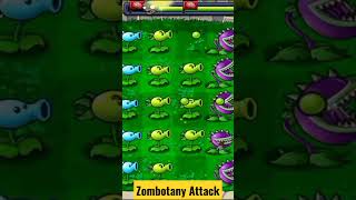 Zombotany attack #shorts #plantsvszombies #gamingchannel