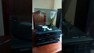 GRADIENTE DS-500 REPRODUZINDO VINIL