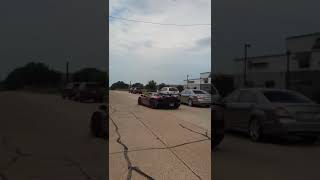 LOUD Lamborghini SVJ leaving cars and coffee 💯🔥 #car #cars #fyp #shorts