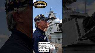 Why the USS Wisconsin is called WISKY Part 8 the Final One #ww2 #shorts #history #navy #battleship