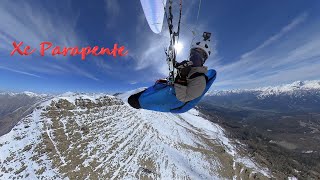 Vol cross parapente Tour de Barcelonnette