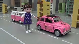 콩순이가 미니카를 타요! 장난감 놀이 Baby Doll Kongsuni Board the mini-car Toys Play