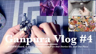 Ganpura Vlog #4: WIP GM Guard Custom, G Paint, Wandavision, Usagundamstore Competition